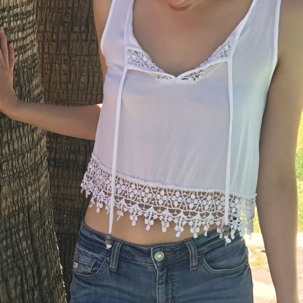 White Summer Top